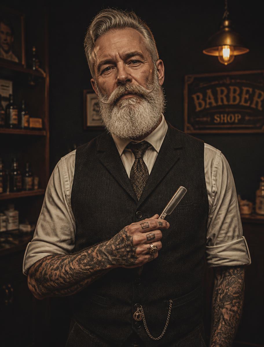 Ray Donnelly, Straight Razor Specialist at Blackstone Barbershop